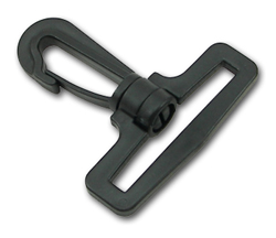 B-HK-03 2000 Black Swivel Snap Hook